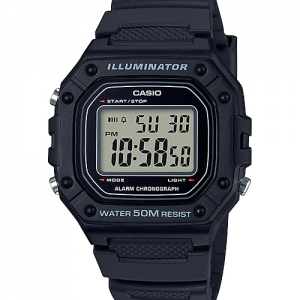 Casio Digital  W-218H-1AVDF